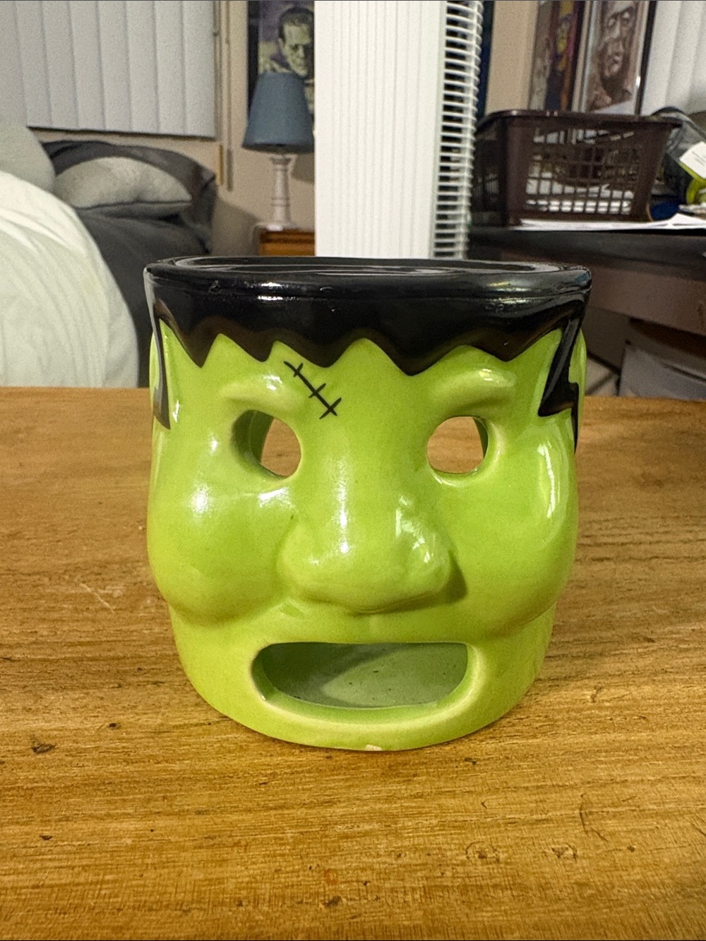 Frankenstein candle holder